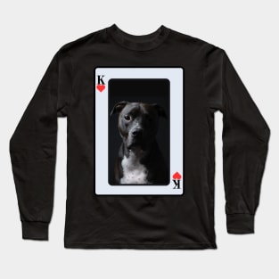 Pit Bull King Of Hearts Long Sleeve T-Shirt